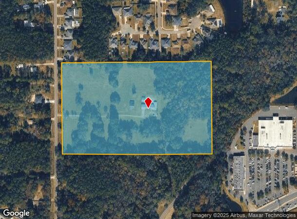 2169 Pine Tree Ln, Middleburg, FL Parcel Map