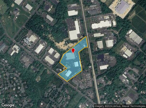  6106 Easton Rd, Pipersville, PA Parcel Map