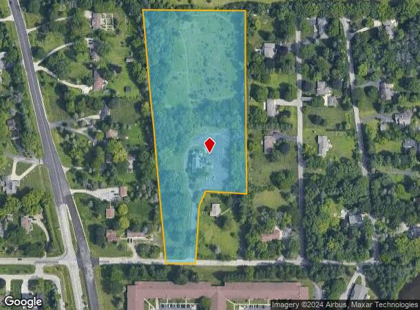  4200 W County Line Rd, Mequon, WI Parcel Map