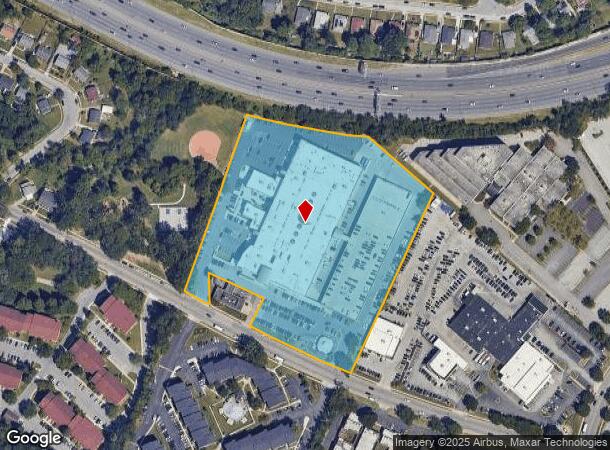  800 Kenilworth Dr, Towson, MD Parcel Map