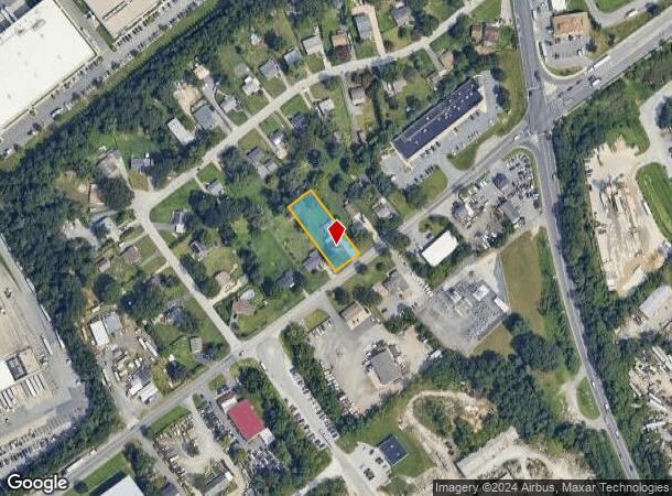  7936 Dorsey Run Rd, Jessup, MD Parcel Map