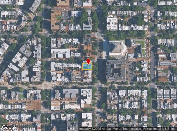  1712 16Th St Nw, Washington, DC Parcel Map