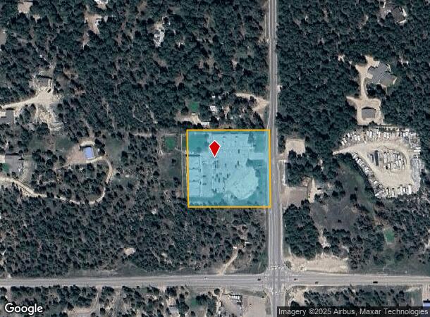  11580 Black Forest Rd, Colorado Springs, CO Parcel Map