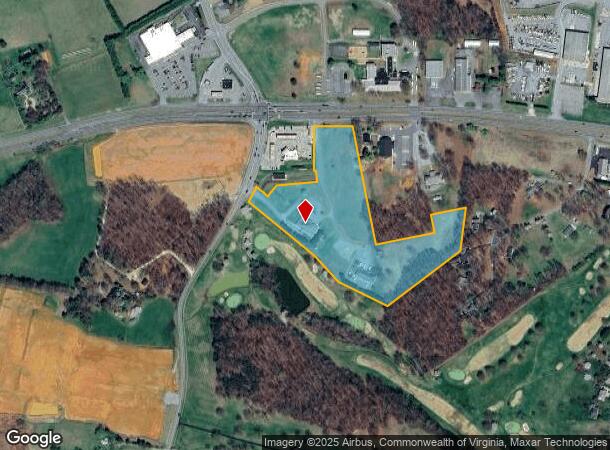  1088 New London Rd, Forest, VA Parcel Map
