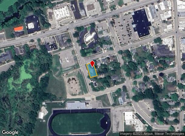  225 W Middle St, Williamston, MI Parcel Map