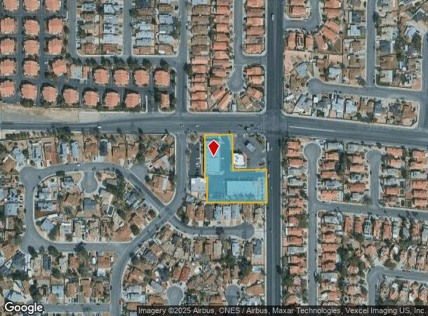  6731 W Alexander Rd, Las Vegas, NV Parcel Map