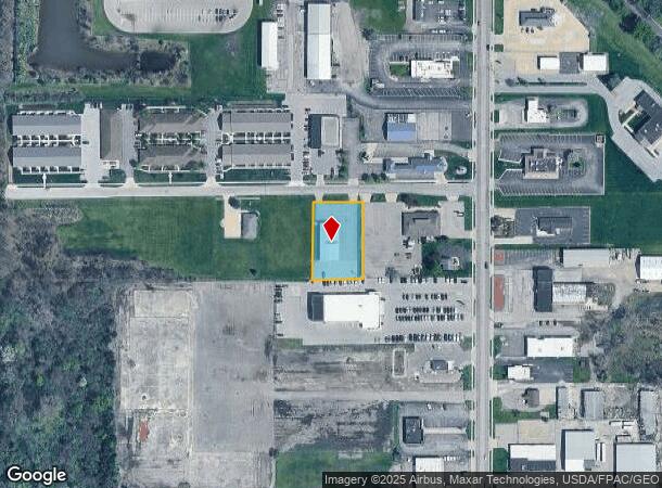  621 Trail Dr, Napoleon, OH Parcel Map