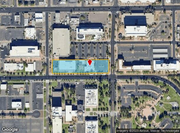1716 W Adams St, Phoenix, AZ Parcel Map
