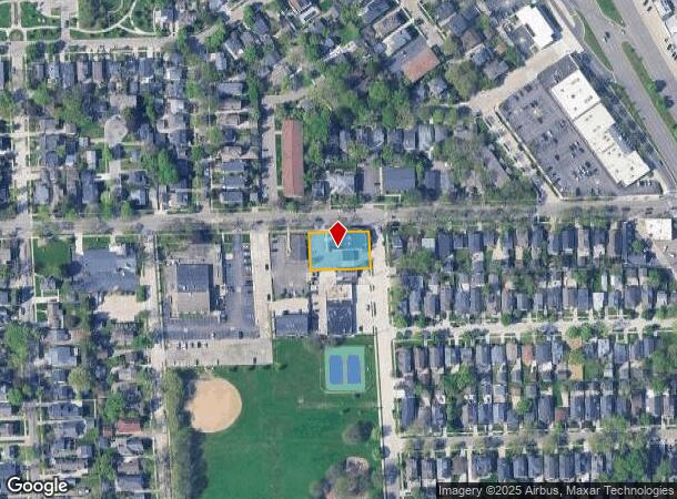 576 E Lincoln St, Birmingham, MI Parcel Map