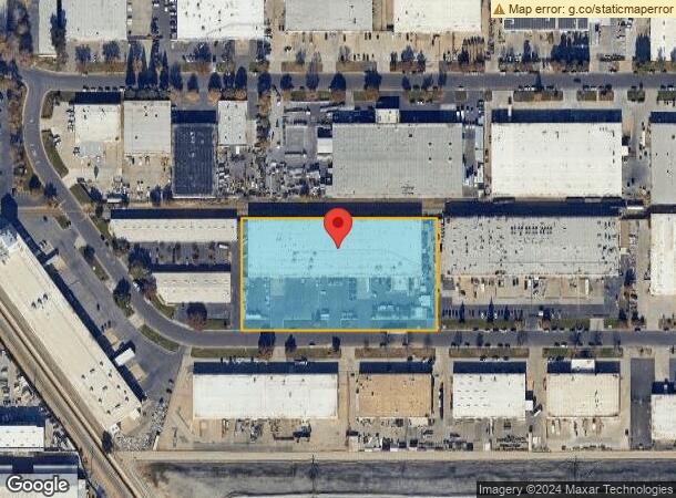  5601 Warehouse Way, Sacramento, CA Parcel Map