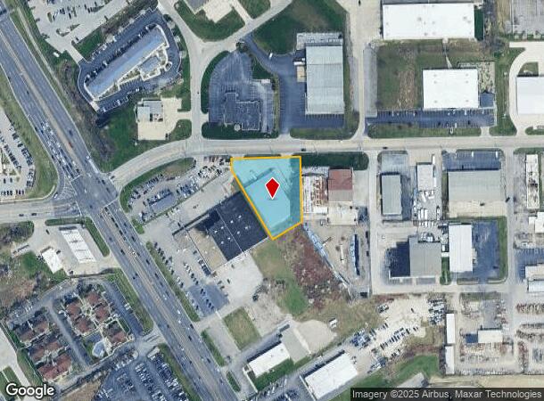  717 Ley Rd, Fort Wayne, IN Parcel Map