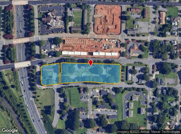 900 E 3Rd St, Winston Salem, NC Parcel Map