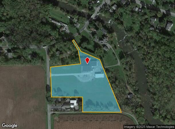  1175 Bragg St, Lima, NY Parcel Map