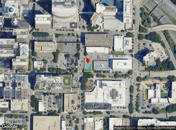  201 Courtland St Ne, Atlanta, GA Parcel Map