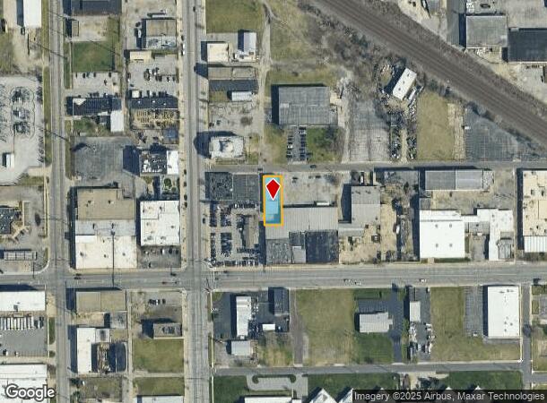  116 E Tutt St, South Bend, IN Parcel Map