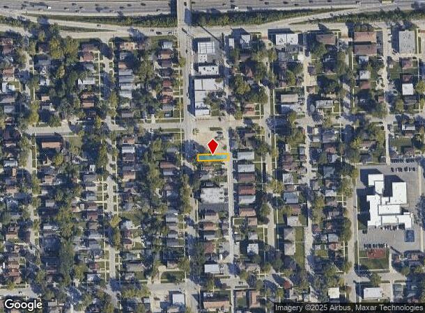  1901 S 17Th Ave, Broadview, IL Parcel Map
