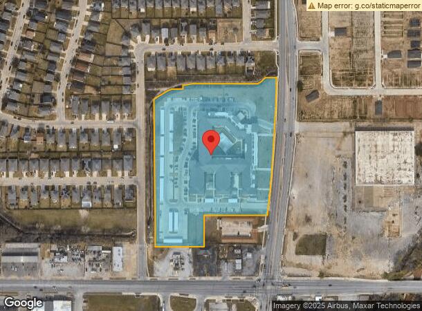  2942 S Riverside Dr, Fort Worth, TX Parcel Map