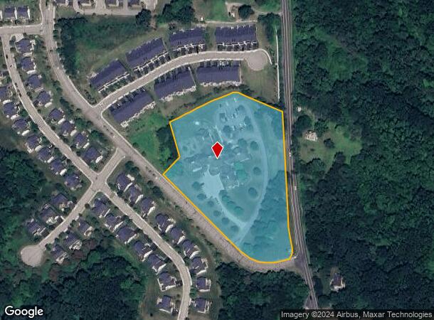  1600 Georgetown Dr, Sewickley, PA Parcel Map