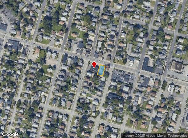744 Park Ave, Cranston, RI Parcel Map