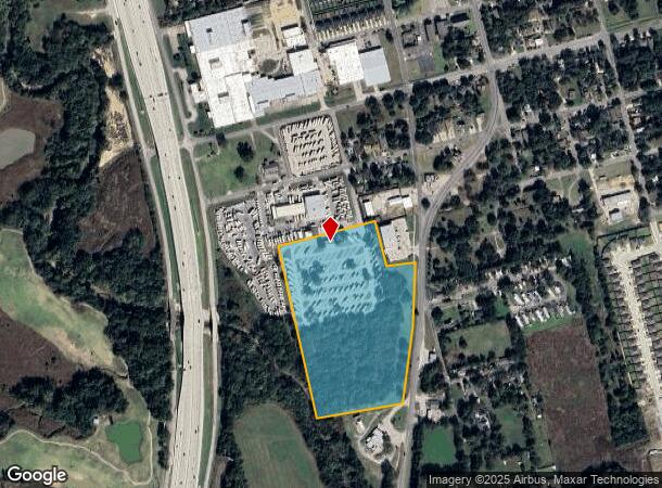 2112 N Travis St, Sherman, TX Parcel Map