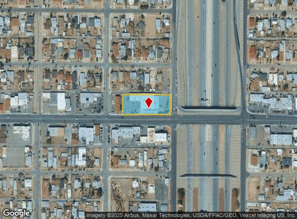  4121 Montana Ave, El Paso, TX Parcel Map