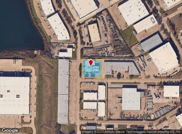  1430 Century Dr, Carrollton, TX Parcel Map