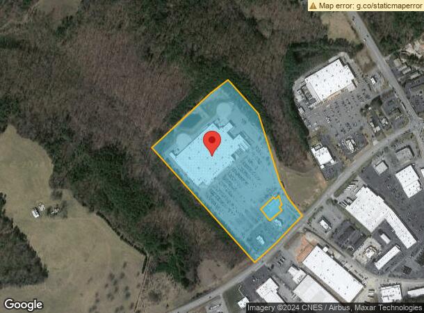  1636 Sandifer Blvd, Seneca, SC Parcel Map