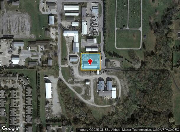  208 Valley Dr, Blue Grass, IA Parcel Map