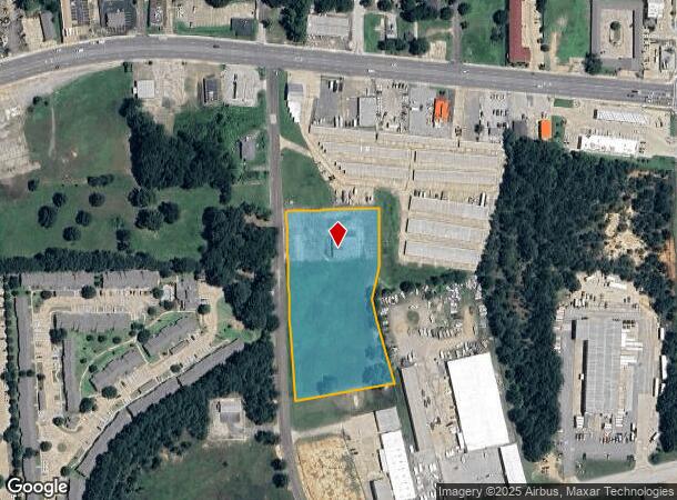  404 Shelton St, Longview, TX Parcel Map