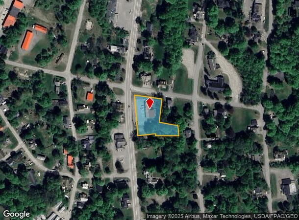 80 Spring St, Dexter, ME Parcel Map
