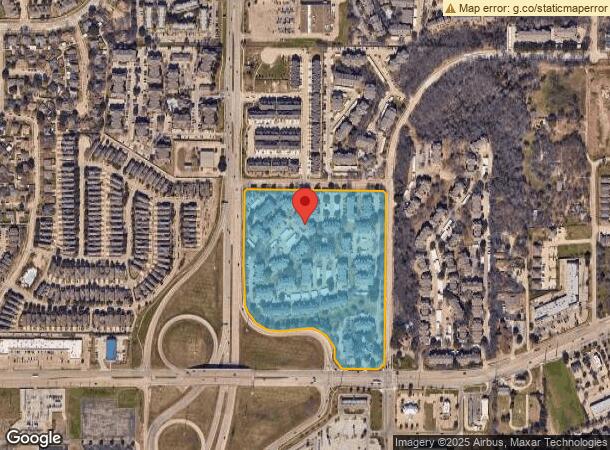  195 E Round Grove Rd, Lewisville, TX Parcel Map