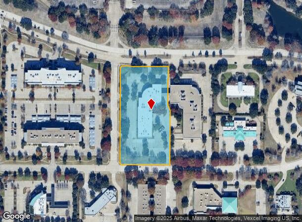  5560 Tennyson Pkwy, Plano, TX Parcel Map