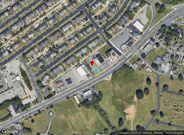 7500 Eastern Ave, Baltimore, MD Parcel Map