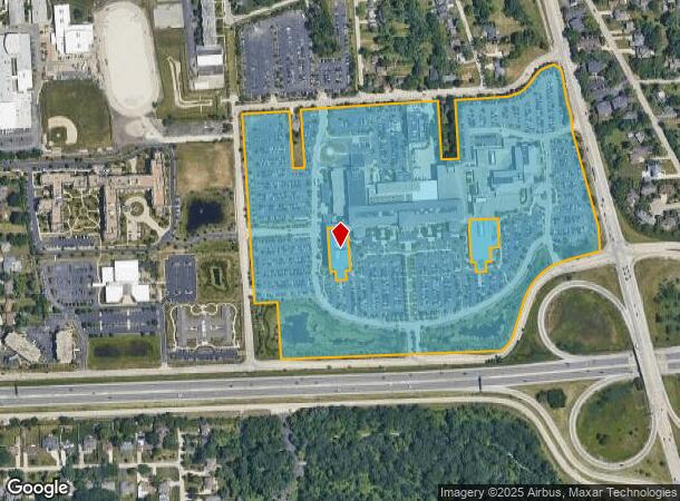 133 E Brush Hill Rd, Elmhurst, IL Parcel Map