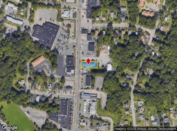 550 Washington St, Stoughton, MA Parcel Map