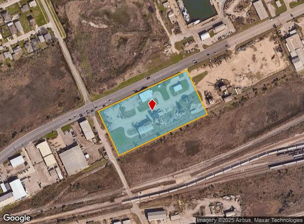 7501 Harborside Dr, Galveston, TX Parcel Map