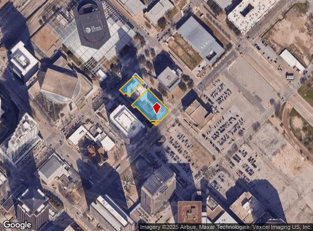 2323 Ross Ave, Dallas, TX Parcel Map