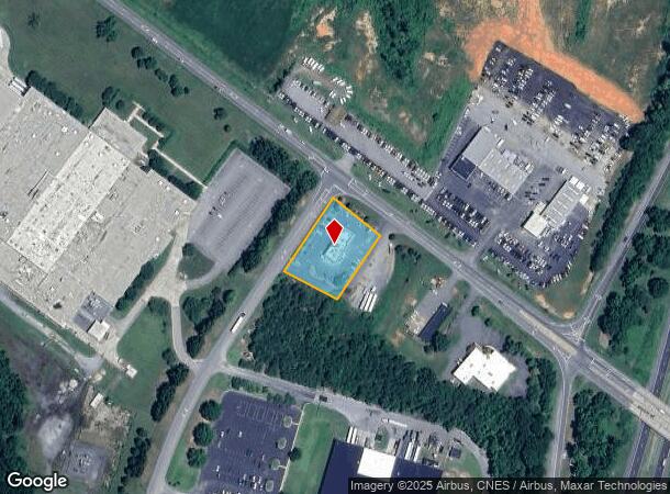  2006 Barnes St, Reidsville, NC Parcel Map