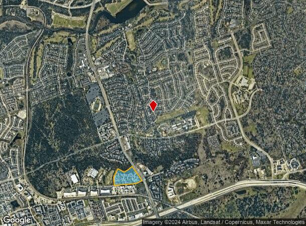  9520 Spectrum Dr, Austin, TX Parcel Map