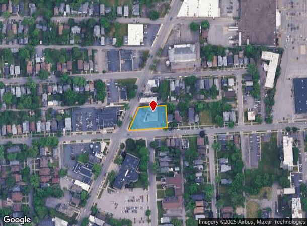  805 Main St, Niagara Falls, NY Parcel Map