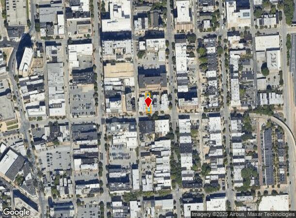  14 E Eager St, Baltimore, MD Parcel Map