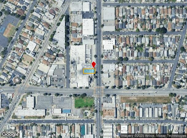 3807 Avalon Blvd, Los Angeles, CA Parcel Map