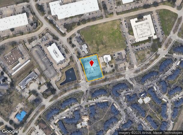  555 E Medical Center Blvd, Webster, TX Parcel Map