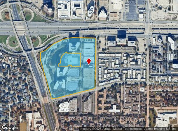 5400 Lyndon B Johnson Fwy, Dallas, TX Parcel Map