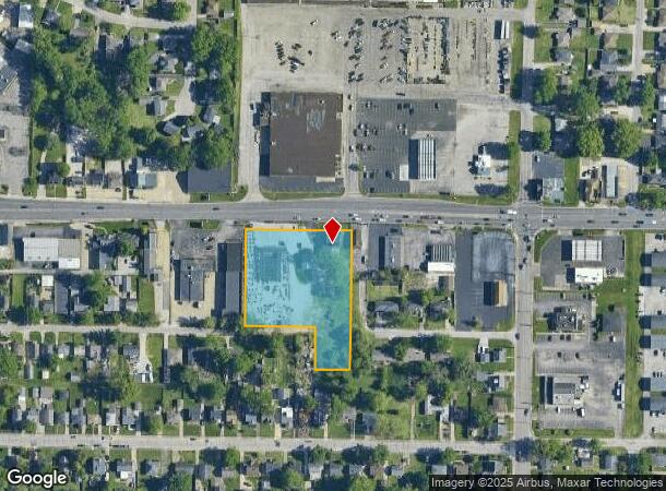  2221 E Morgan Ave, Evansville, IN Parcel Map