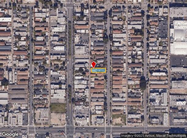  1883 Pine Ave, Long Beach, CA Parcel Map