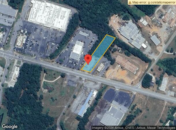  923 E Main St, Laurens, SC Parcel Map