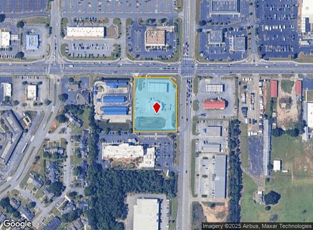  2701 Watson Blvd, Warner Robins, GA Parcel Map