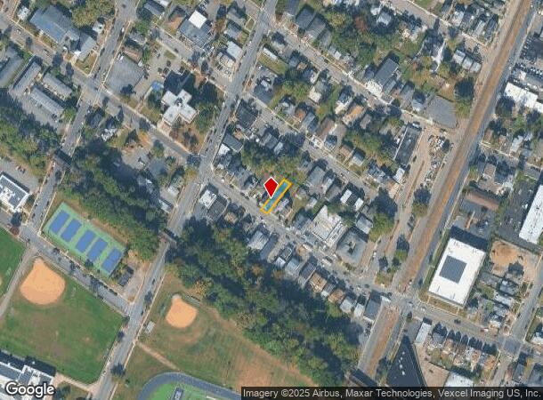 200 Central Ave, Hackensack, NJ Parcel Map