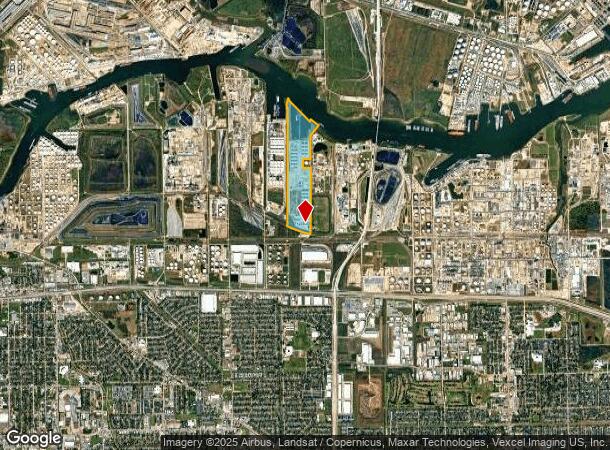  3449 La Porte Fwy, Pasadena, TX Parcel Map